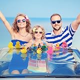 Yoosso 30 Pcs Rubber Duck Assorted Plastic Bath Toys Pool Beach Kids view 5