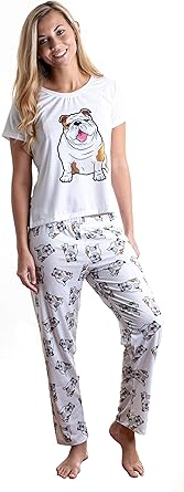 english bulldog pajama set