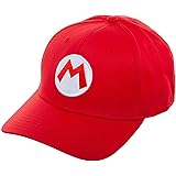 Bioworld Mario Hat Super Mario Cosplay Mario Accessory - Super Mario Hat Mario Cosplay Red