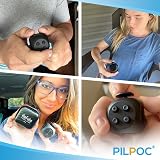 PILPOC theFube Fidget Cube Deluxe Premium Case Quiet Sides Black Red view 6