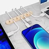 SOULWIT Cable Holder Clips 3-Pack Adhesive Organizer for USB Mouse Cables view 2