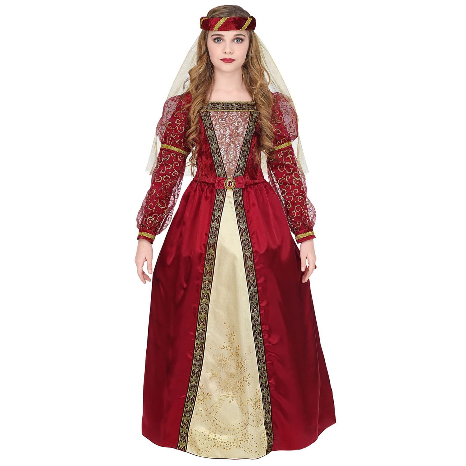 Widmann Widman Medieval Princess - Childrens Fancy Dress Costume - Medium - 140cm - 8 to 10 Years