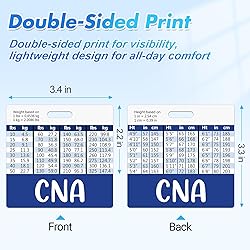 Besoar 5 Pack CNA Badge Buddy Card Holder