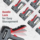 WORKPRO 6-in-1 Multifunctional Stapler w/ 4000 Staples for Furniture Decor view 4