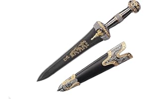 RUYI SWORD-Medieval Sword，Battle Ready，Full Tang, Sharp，Knife，Scabbard,Animal