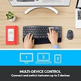 Logitech MK850 Multi-Device Wireless Keyboard and Mouse Keyboard and Mouse view 2