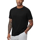 THE GYM PEOPLE Men's Workout T-Shirts Short Sleeve Breathable UPF 50+ Outdoor Athletic Running Tee Tops