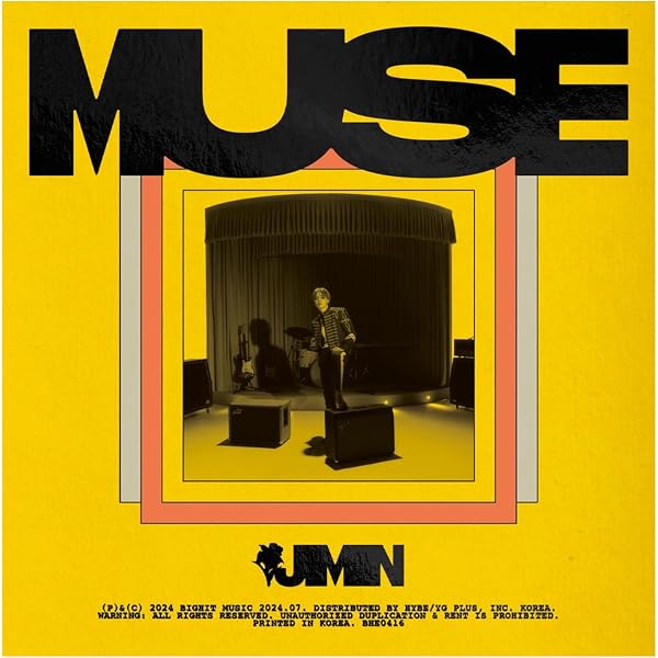 Amazon.com: JIMIN - MUSE Album (Random ver.): CD 和黑膠唱片