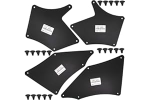 XUKEY Splash Gurards for Toyota Tacoma N220/N240/N250/N260/N270/N300 2005-2023 Mud Flaps Guards Mudflaps Mudguards OE# 5375-05060 537505060 53883-04010 5388304010 W/Clips 9046710186