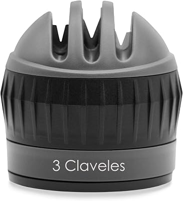 - Afiador de facas com ventosa, 3 fases - 6 cm