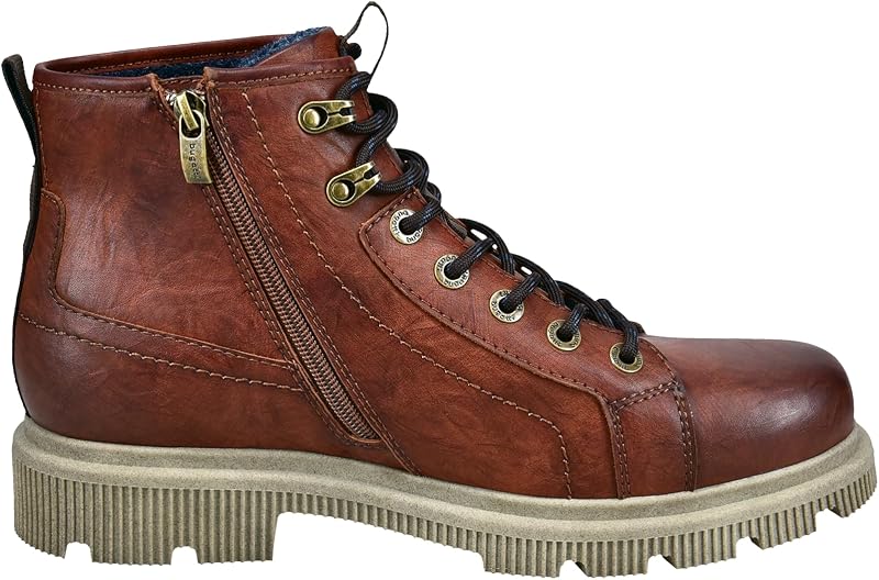 Botas para hombre forro frío-331-AU630, coñac, 43, coñac, 43 EU
