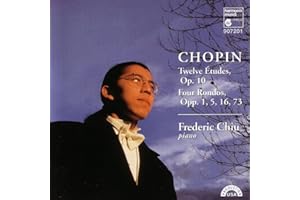 Chopin 12 Etudes Op.10 / Rondos Opp.1 5 16 & 73 Both Versions Frederic Chiu Piano. Total