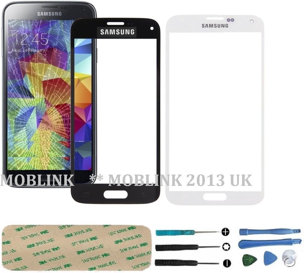 Moblink_2013 Replacement front screen glass for Samsung Galaxy Note 3 N9000 & N9005 - Black (WHITE)