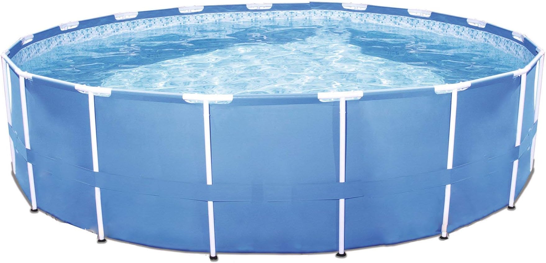 Bestway Steel Pro 12ft x 30in Frame Above Ground Pool Set + 6 Coleman Cartridges