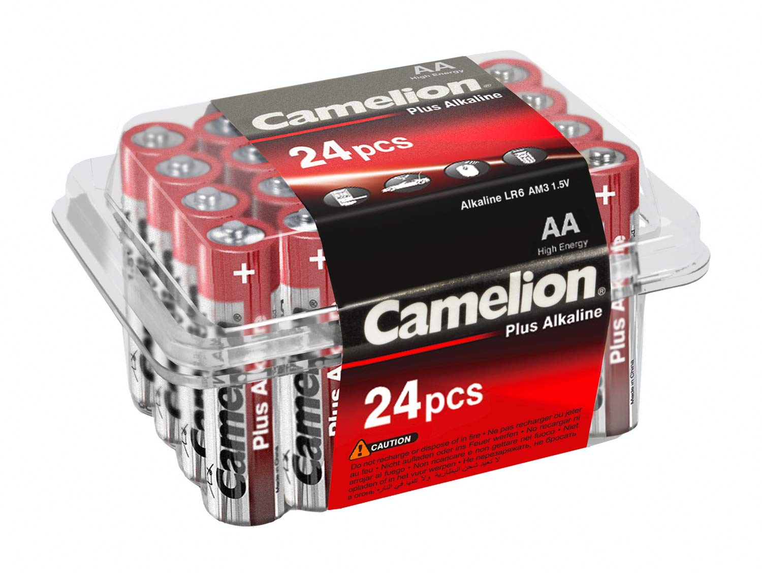 Camelion LR06 AA Mignon Plus Alkaline Battery (Pack of 24)
