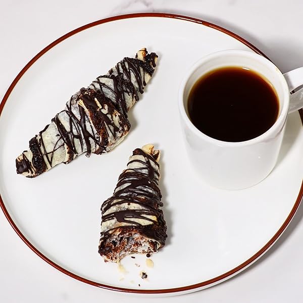 SUGAR FREE PASTRIES | CHOCOLATE CROISSANT CHOCOLATE BABKA BREAD | BREAKFAST PASTRY | DAIRY & NUT FREE | PRESERVATIVE FREE | UNIQUE FOR HOLIDAYS & BIRTHDAYS | 10 OZ STERN’S BAKERY