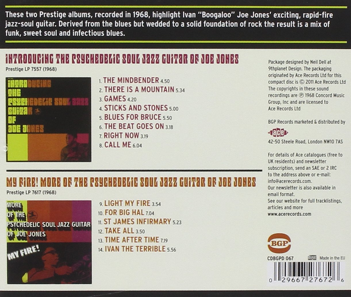 Jones Boogaloo Joe Mindbender My Fire Amazon Com Music