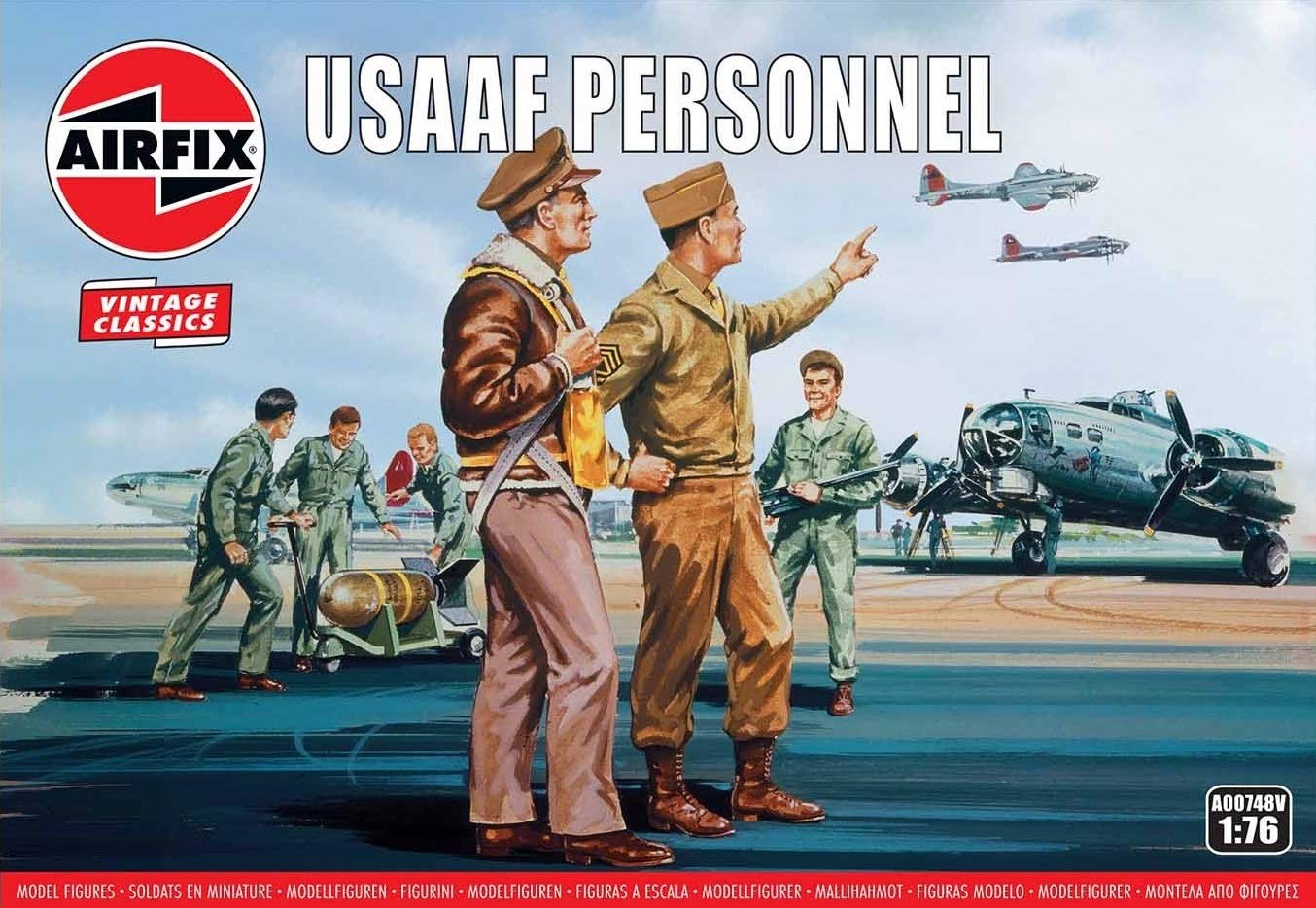 Airfix A00748V USAAF Personnel Figures