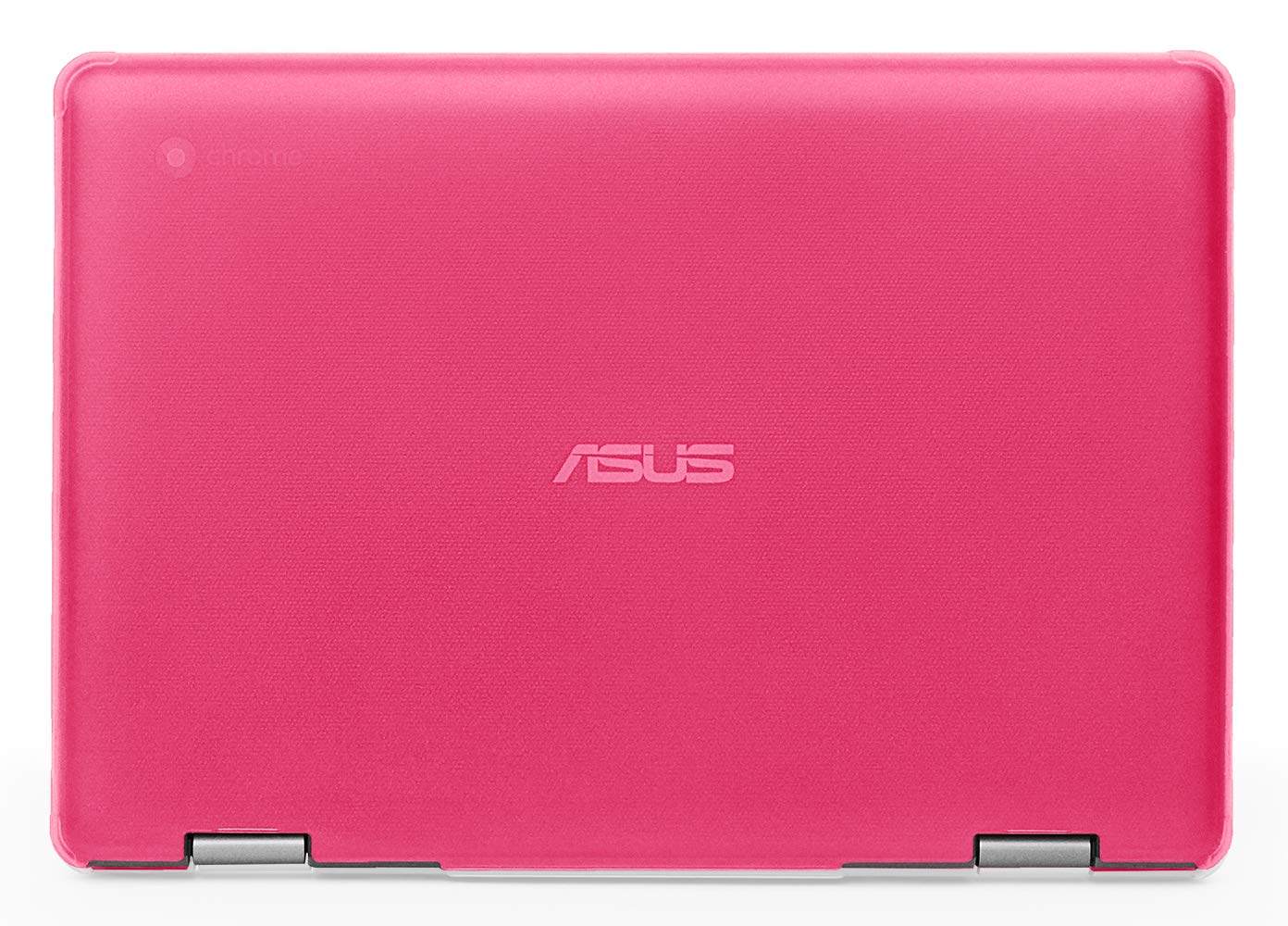 mCover Case Compatible for 2019~2021 11.6" ASUS Chromebook Flip C214MA Series Convertible Laptop Computers ONLY (NOT Fitting Any Other ASUS Models) - Pink