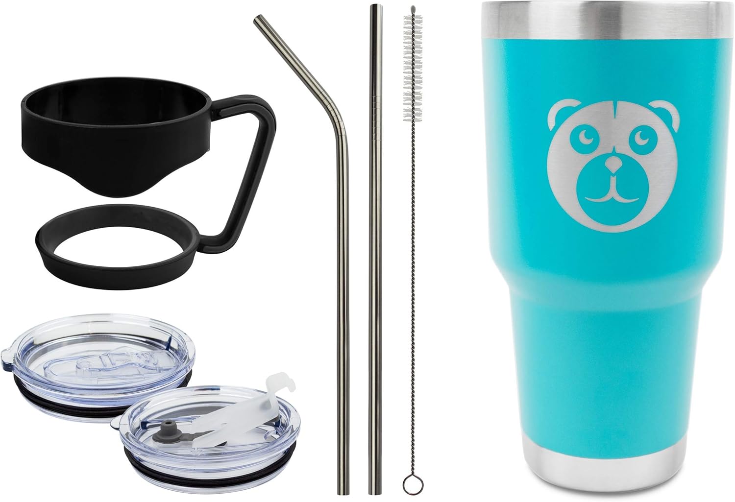 sky blue yeti tumbler 30 oz