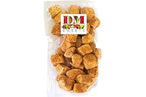 DM SWEETS Toasted Coconut Marshmallows - 12 oz of Light Fluffy Sweet Toasted Coconut Coated Marshmallows in Resealable Bag