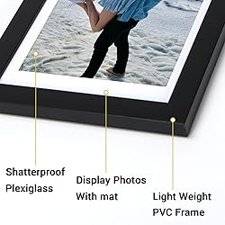 Rempry 4x6 Picture Frame, Display Pictures 3.5x5