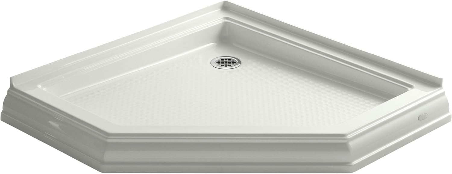 Kohler K9542NY Memoirs NeoAngle Shower Receptor, 42" X 42", Dune