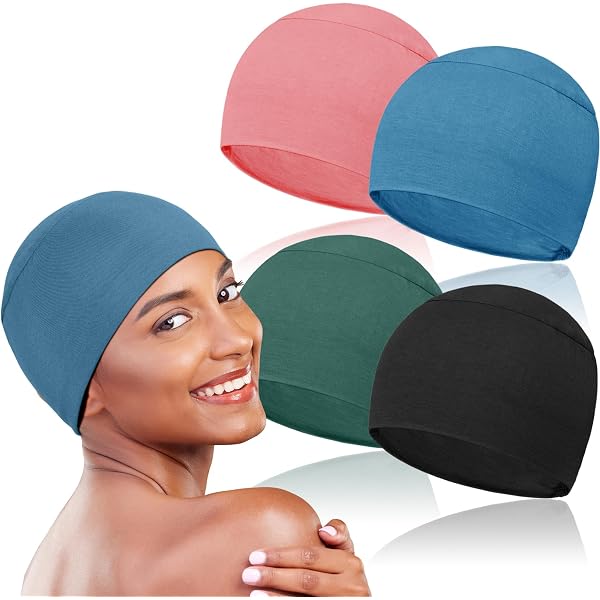 Soft Comfy Chemo Cap and Sleep Turban, Hat Liner for Cancer  display picture 3