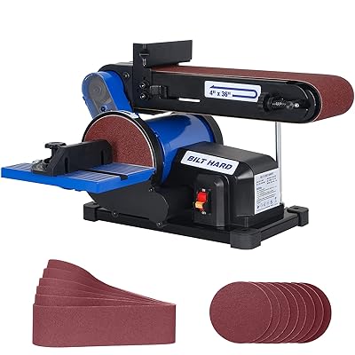 combination belt disc sander