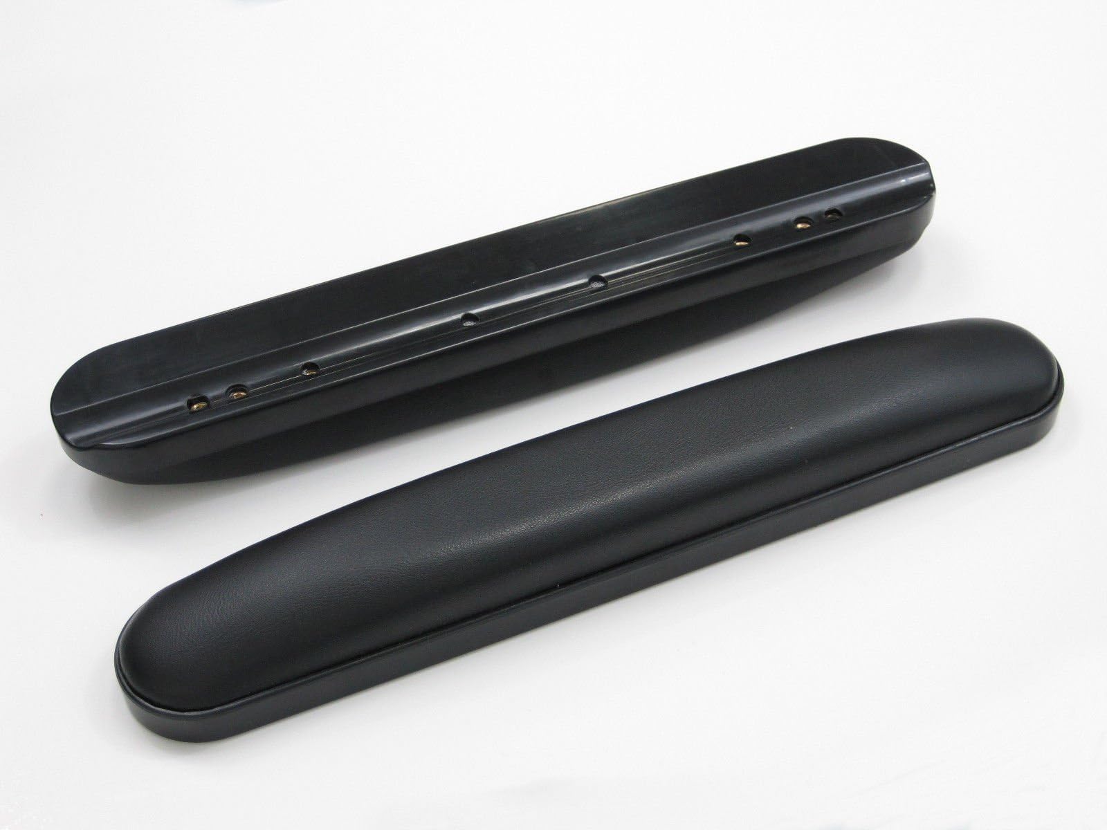 Wheelchair Replacement Parts Black Armrest Pad Full Length One Pair