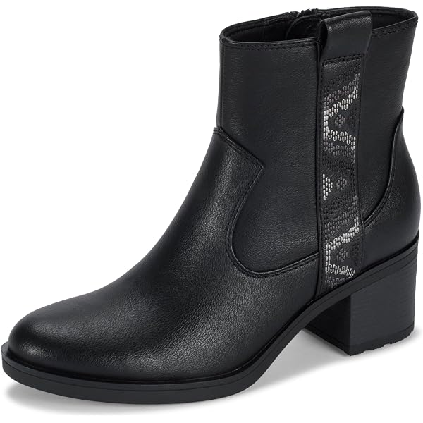 Bare Traps Women's Wylla Leather Mid-Calf Boots - Closed Toe Fashion Boots With Block Heel