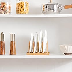 Oyydecor Bamboo Dish Drying Rack for Kitchen