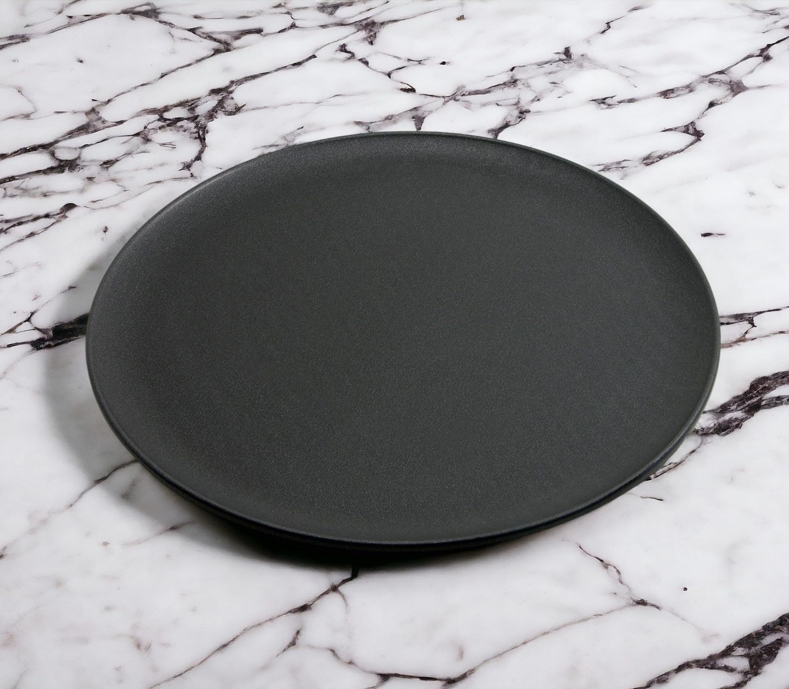 ProBake Nonstick Pizza Baking Pan, 16 Inches, Charcoal