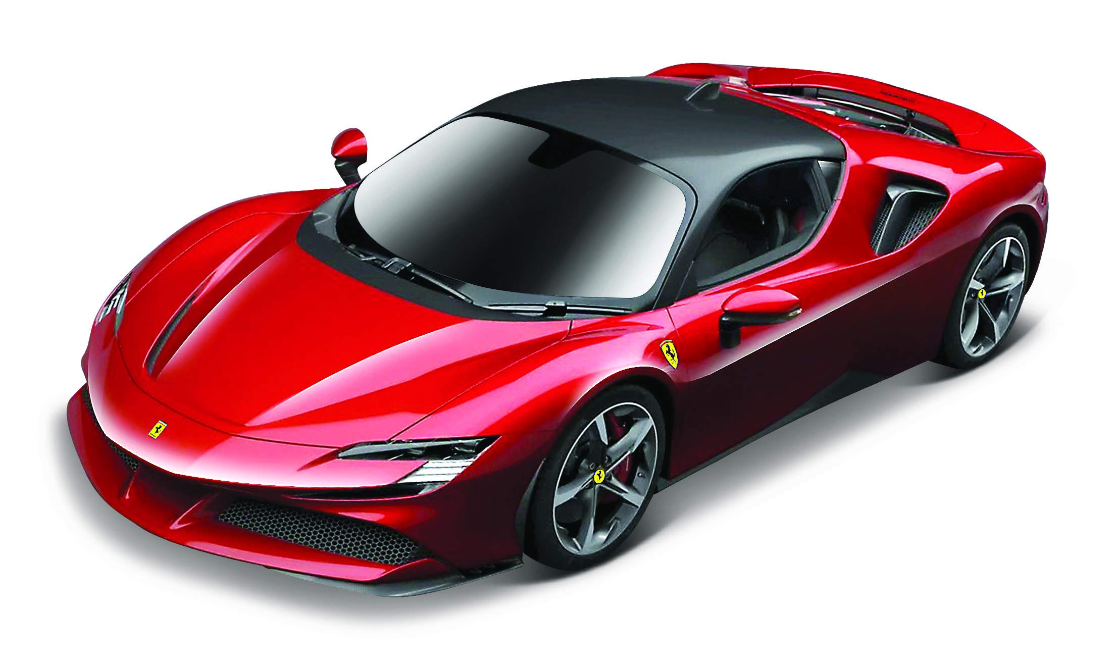 1:43 Bburago FERRARI RACE & PLAY SF90 STRADALE Super Car - 1:43 Scale - Incredibly Detailed Die-Cast Replica Collectible Vehicle, Assorted Designs and Colours