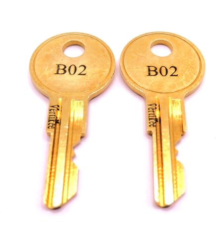 2 Keys For Husky Tool Box Home Depot Cut To Your Code: 001-005/B01-B05 - View #3