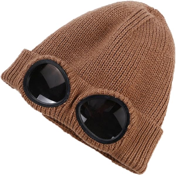 Unisex Fleece Lined Beanie - Warm Knit Skull Cap For Winter Outdoor Activities