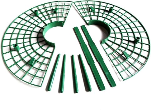 PovKeever Soporte para Plantas de Fresa, 3 Unidades, Protección ...