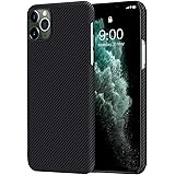 PITAKA Ultra Slim Case Compatible with iPhone 11 Pro Max 6.5'' Air Case Selected 600D Premium Aramid Fiber Ultra Slim…