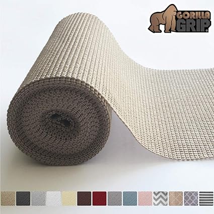 4 Rolls Non Adhesive Shelf Drawer Liner Kitchen Cabinet Non Slip