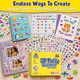 Purple Ladybug 3D Puffy Stickers Kids 40 Sheets 950+ Assorted view 6