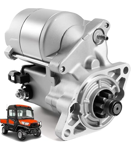 Crank-N-Charge New Starter Motor For Kubota RTV1100 & RTV900 Utility Vehicle - K7711-61800