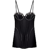 Savage x Fenty Womens Renaissance Rose Corset Dress