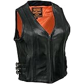 Milwaukee Women's Zippered Front Vest with Side Buckles