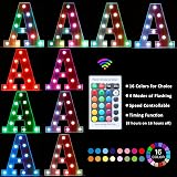 Vimlits Rainbow Light Up Letters 16 Colors LED Alphabet Sign Remote Wall Table view 3