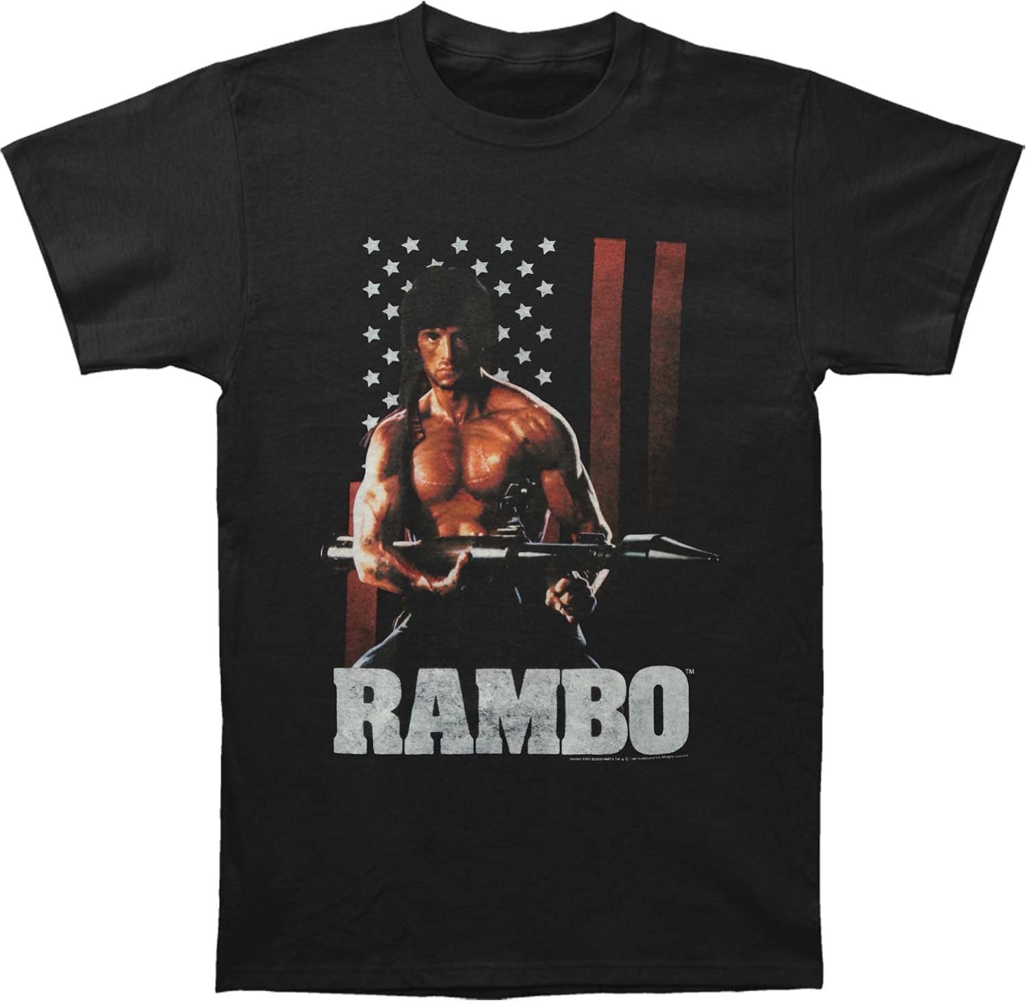 Rambo S Ramberica T Shirt Black Kitilan