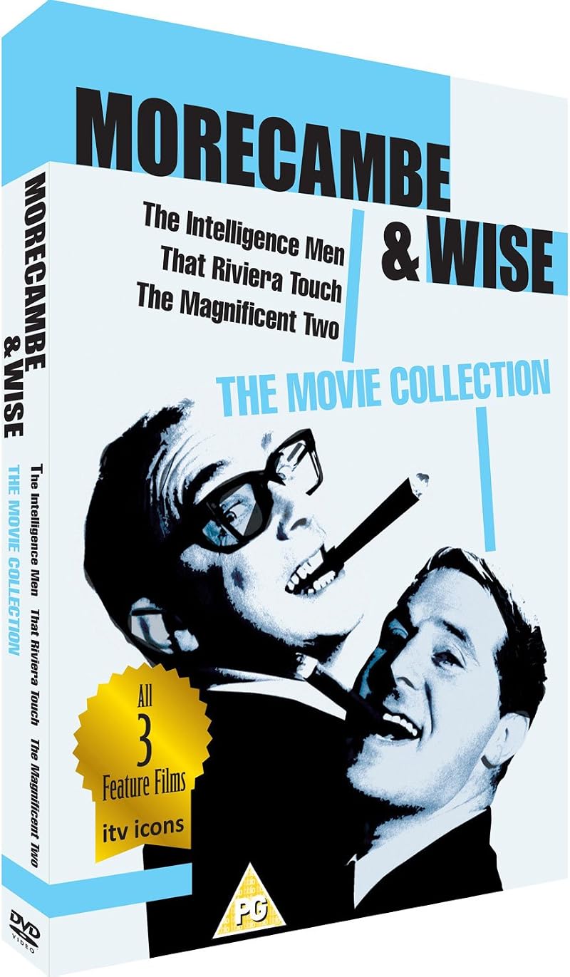Morecambe & Wise 3 Film Collection DVD Eric Ernie Intelligence Men Riviera Touch