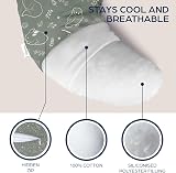 Niimo Nursing Pillow Ergonomic Feeding Pillow 100% Cotton OEKO-TEX view 3