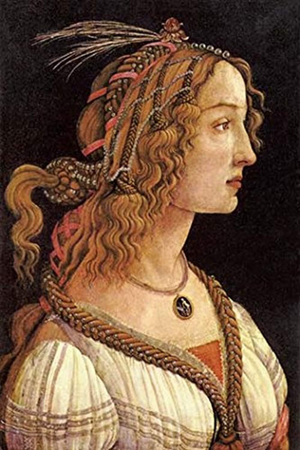 Simonetta Vespucci E Giuliano De Medici Botticelli