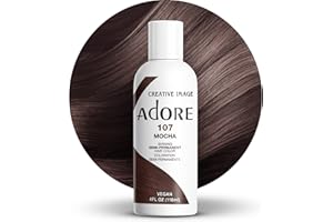 Adore Semi-Permanent Haircolor #107 Mocha 4 Ounce (118ml)