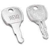 2 Pack Replacement Keys for Eaton WEM2 Standard CompX National Silver